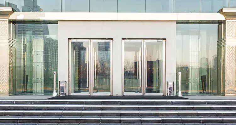 Automatic Sliding Storefront Doors Replacement in Hallandale Beach, FL