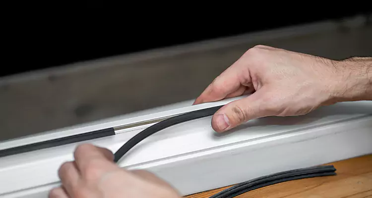 Garage Door Bottom Seal Repair in Hallandale Beach, FL