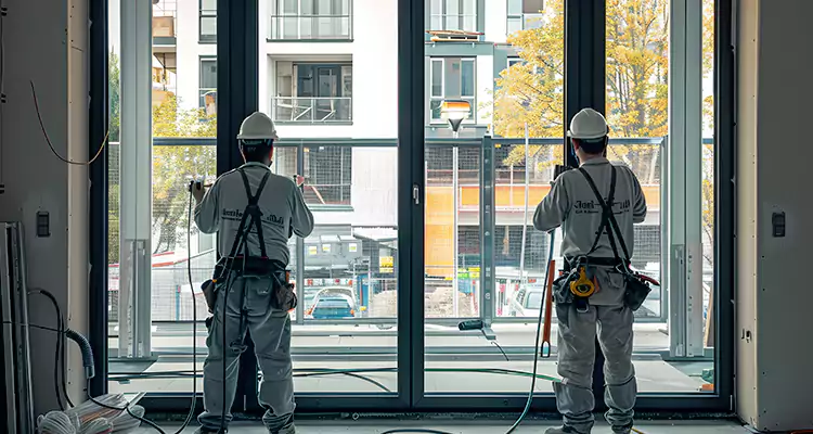 French Glass Panel Doors Repair in Hallandale Beach, FL