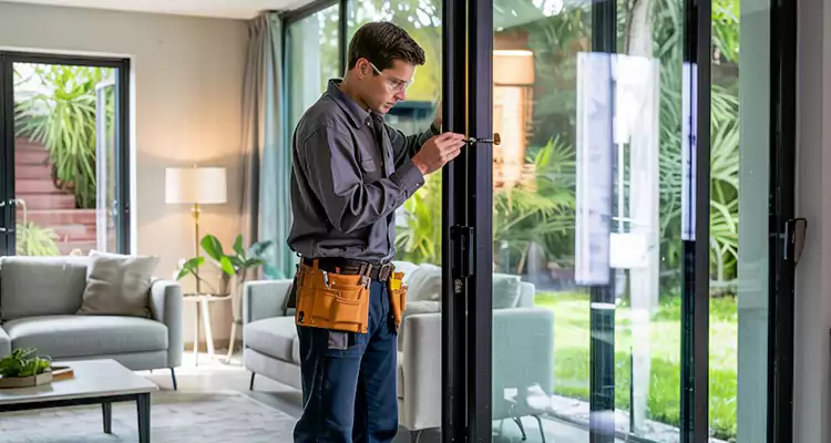 Sliding Door Jamb Lock Repair in Hallandale Beach, FL
