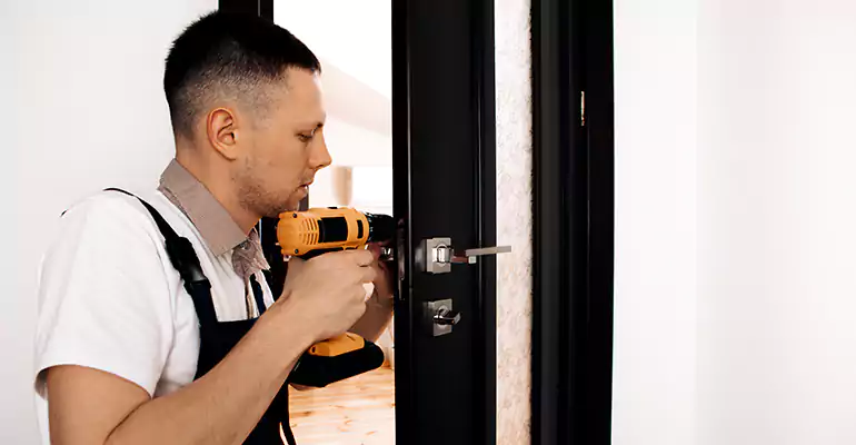 Aluminum Storefront Doors Repair in Hallandale Beach, FL