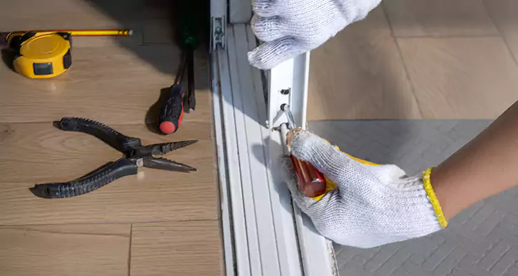 Closet Sliding Door Track Repair in Hallandale Beach, FL