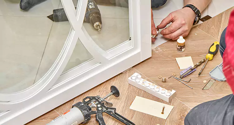 Interior Patio Door Casing Repair in Hallandale Beach, FL